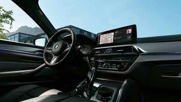 Der BMW 5er Touring Interieur