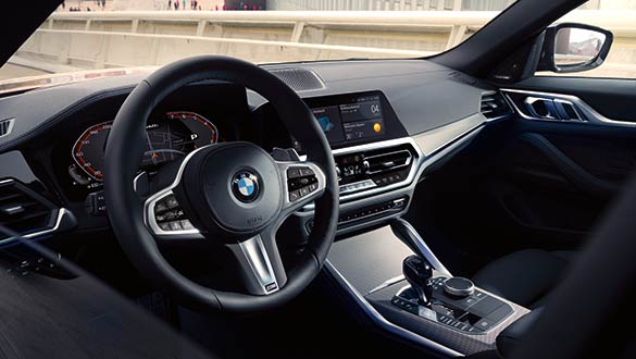 Interieur des BMW M4 Gran Coupé
