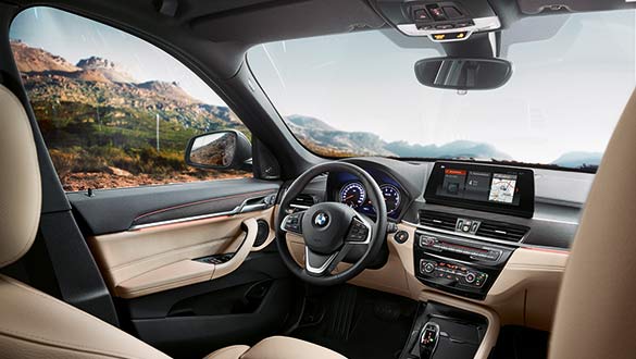 Das Interieur des BMW X1