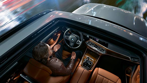 Das Interieur des BMW X5