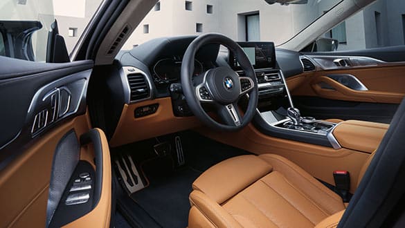 Interieur des BMW M8 Gran Coupe