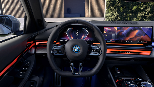 Das Interieur des BMW i5