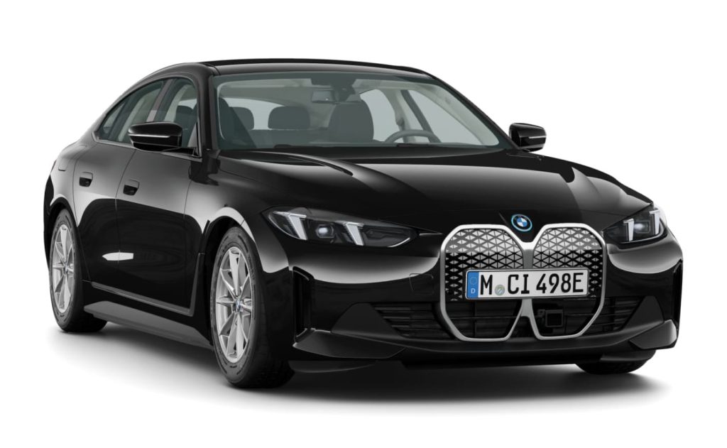 BMW i4 eDrive40 Gran Coupé  in Schwarz uni mit 17" LMR V-Speiche 851 Neuwagen (2025)