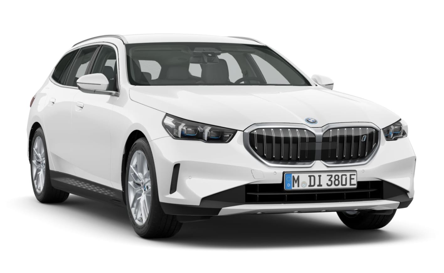 BMW i5 eDrive40 Touring  in Alpinweiß uni mit 19" LMR Triplex-Speiche 933 Silber / MB Neuwagen (2025)