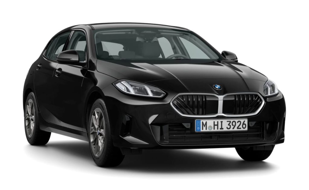 BMW 120 in Schwarz uni mit 17" LMR Y-Speiche 971 Neuwagen (2025)