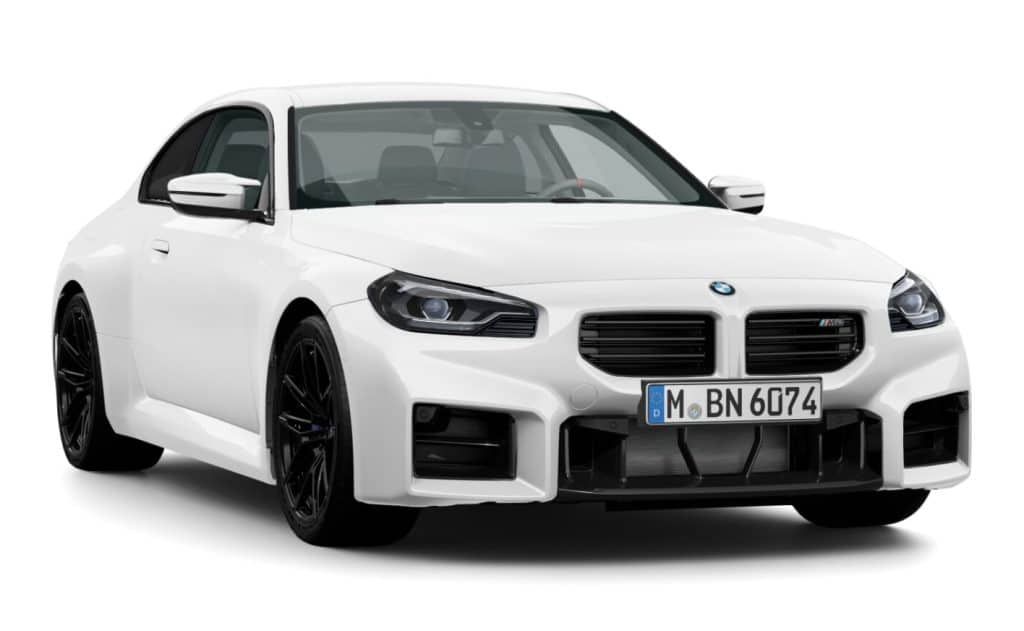 BMW M2 Coupé in Alpinweiß uni mit 19"/20" M Leichtmetallräder Doppelspeiche 930 M / MB Neuwagen (2025)