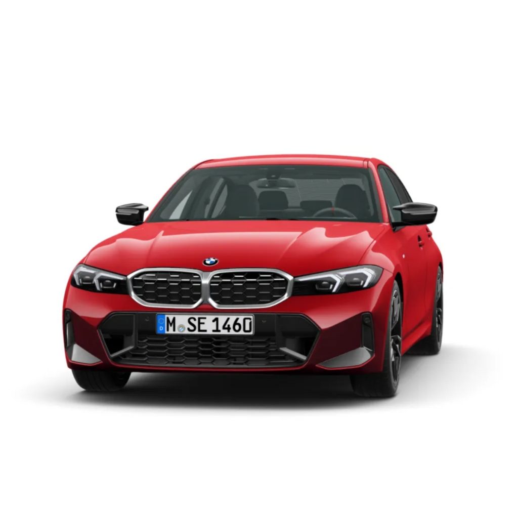 BMW 3er Limousine M Automobile in Rot als Neuwagen