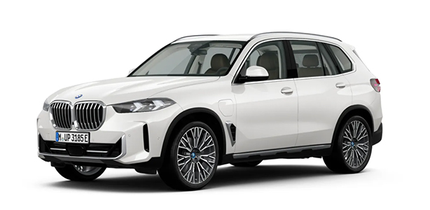 BMW X5 PHEV in Weiß