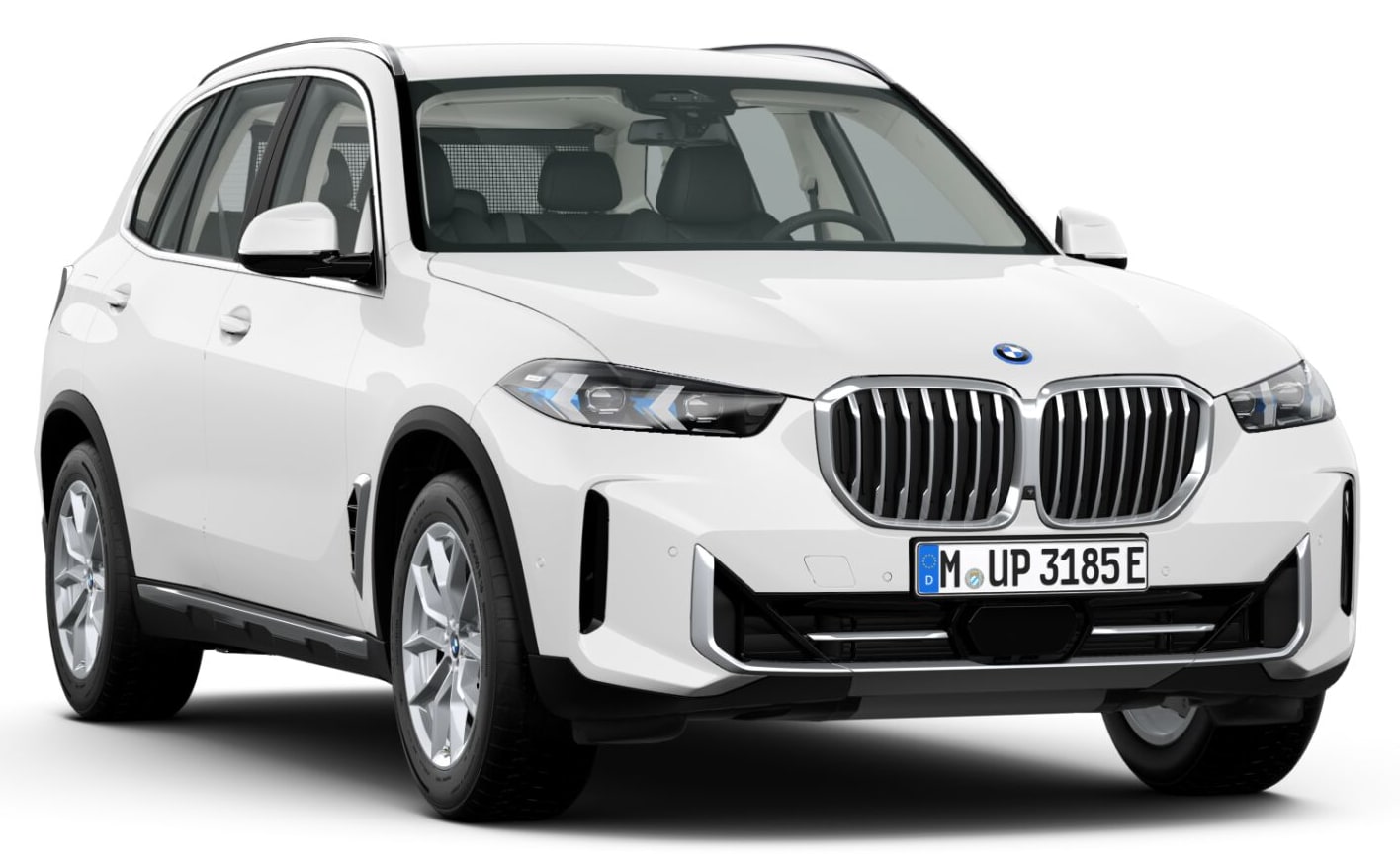 BMW X5 xDrive50e  in Alpinweiß uni mit 19" LMR V-Speiche 734 Neuwagen (2025)