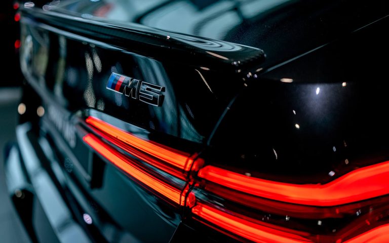 BMW M5 Heckleuchte mit M5 Emblem
