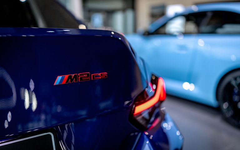 BMW M2 CS Schriftzug am Heck