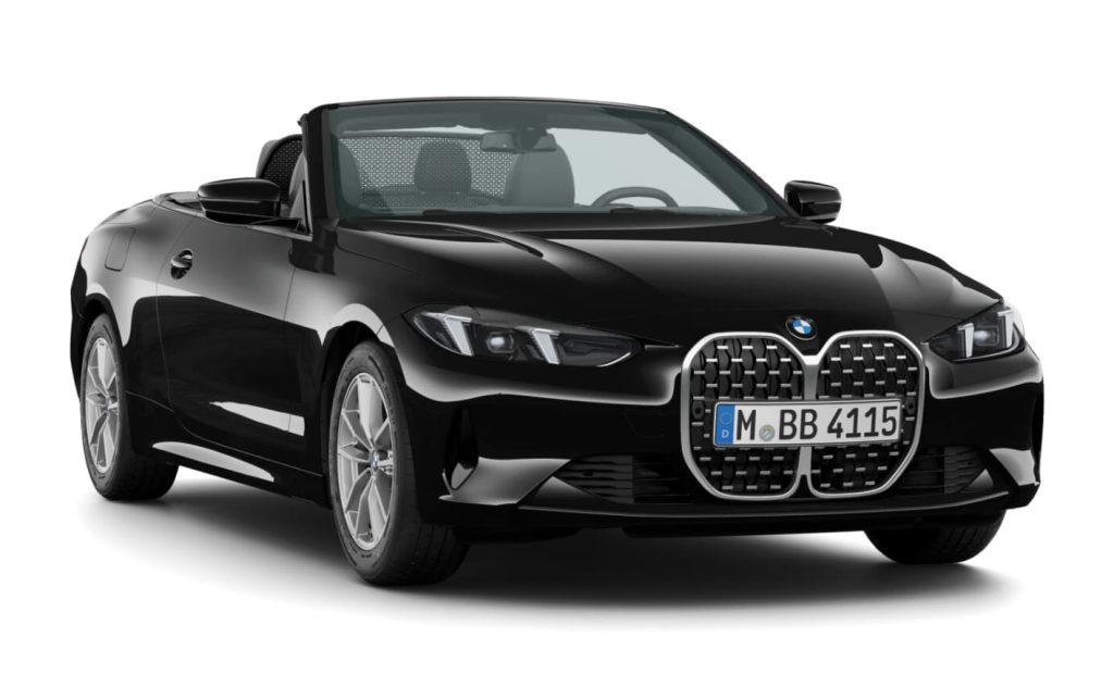 BMW 420i Cabrio in Schwarz uni mit 17" LMR V-Speiche 778 Neuwagen (2026)