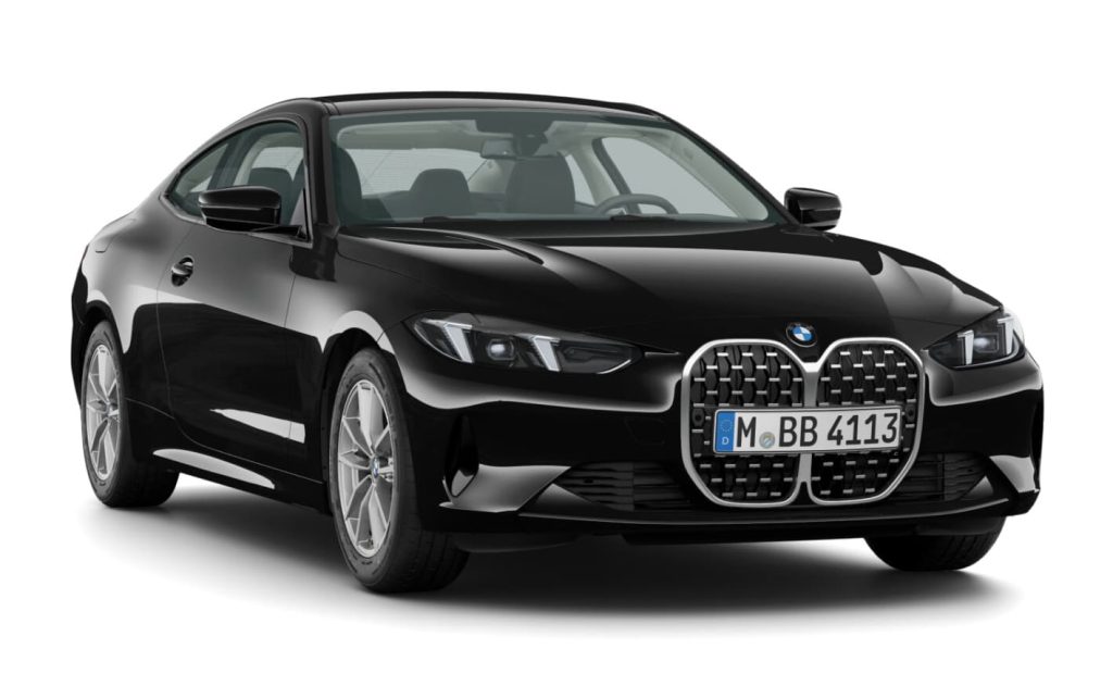 BMW 420i Coupé in Schwarz uni mit 17" LMR V-Speiche 778 Neuwagen (2026)