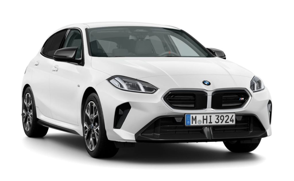 BMW M135 xDrive in Alpinweiß uni mit 18" M LMR Y-Speiche 975 M Bicolor Neuwagen (2026)
